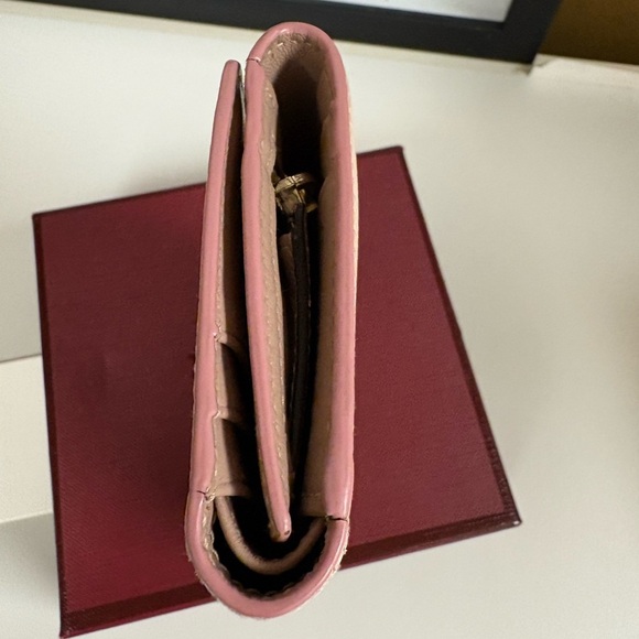 Bally Blush Pink Women's TriFold Compact Wallet - EUC - Picture 6 of 16